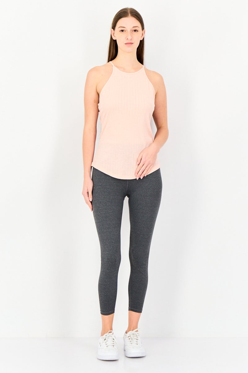 Nike تي شيرت تدريب بدون أكمام للنساء بتقنية دري فيت، وردي فاتح - Image 4